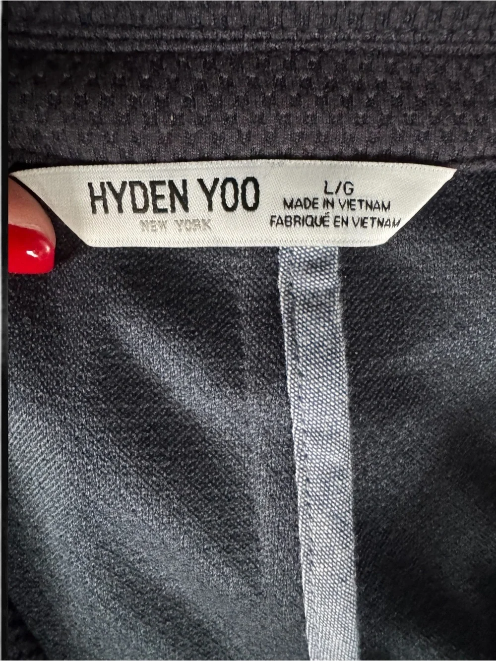 Men’s Hyden Yoo Jameson Solid Knit Blazer